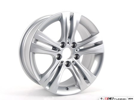 ES#2530569 - 36116796239 - 17" Double Spoke Style 392 Wheel - Priced Each - 17x7.5 ET37 72.6mm CB - Genuine BMW - BMW