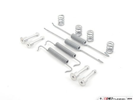 ES#2087037 - 7P0698545 - Brake Shoe Securing Hardware - hardware that secures the brake shoes in place - Genuine Volkswagen Audi - Volkswagen