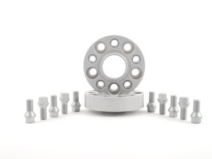 ES#11773 - 6025571 - H&R DRA Series Wheel Spacers - 30mm (Pair) - H&R VW / Audi wheel spacers. Bolts to the hub with supplied bolts, uses existing bolts to attach wheel to spacer - H&R - Audi Volkswagen