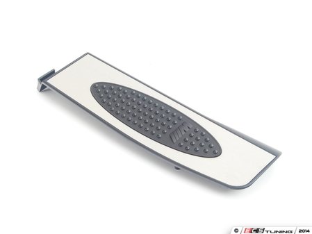 ES#2733332 - 51477906850 - M Dead Pedal - Black Insert - (NO LONGER AVAILABLE) - Add a touch of BMW Motorsports to your interior - Genuine BMW - 