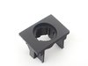 ES#418763 - 7L6864321E - Rear Power Outlet Bezel - Surrounds the power outlet on the back of the center console - Genuine Volkswagen Audi - Volkswagen