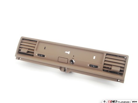 ES#178879 - 64228391651 - Beige Upper Dash Vent Cover - With Lock - Dash cover with vents and lock, beige in color - Genuine BMW - BMW