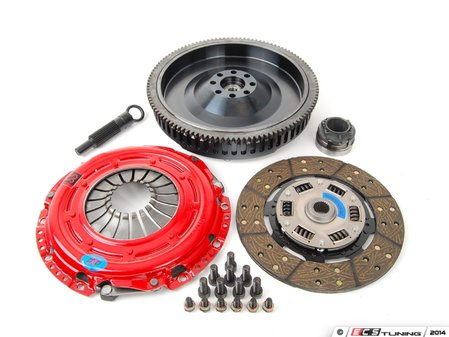 ES#3106520 - k70398fssoKT - Stage 3 Daily Clutch Kit - Designed for high-powered street cars while capable enough to handle the track. Conservatively rated at 525ft/lbs. - South Bend Clutch - Audi