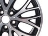 ES#2720909 - 36116858705 - 506 MINI JCW Cross Spoke Wheel 18" (5x112) - Black Gloss Turned - Priced Each - 7J X 18 ET:54 - Genuine MINI - MINI