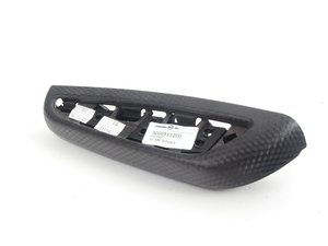 ES#112866 - 51437901799 - Rear Armrest - Left - Black cube  - Genuine BMW - BMW