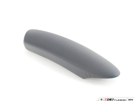 ES#99655 - 51417133508 - Panther Black Leather Armrest - Right - Located on door panel - Genuine MINI - MINI