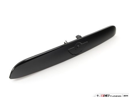 ES#2734795 - 51137362124 - Trunk Lid Grip - Black  - Located above the license plate on the trunk : reverse camera option - Genuine MINI - MINI