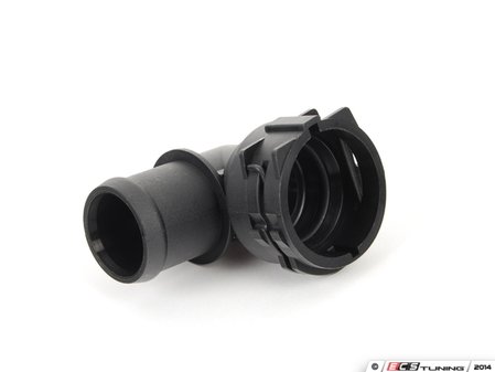 ES#315449 - 1K0122291BM - Radiator Coupler - Lower - Coupler that connects the lower radiator hose to the radiator - Genuine Volkswagen Audi - Audi Volkswagen