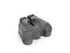 ES#1844415 - 17117598791 - Rubber Radiator Isolator - Fits between radiator and surround - Genuine BMW - BMW