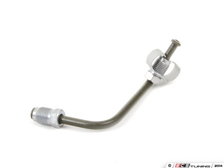 ES#1485752 - 99635558107 - Front Brake Caliper Connecting Line - Left - Connects the caliper to the flexible brake hose - Genuine Porsche - Porsche