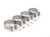 ES#2996923 - 16689KT - Cat Back Exhaust System - 2.5" stainless steel with quad 3" polished stainless tips and x-pipe - Magnaflow - 