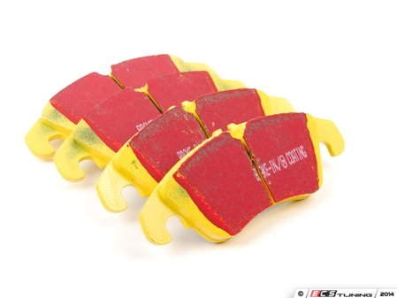 ES#2070886 - DP42022R - YellowStuff Performance Brake Pads - EBC's premium sport street pad that offers high friction levels and heat fade resistance - EBC - Audi