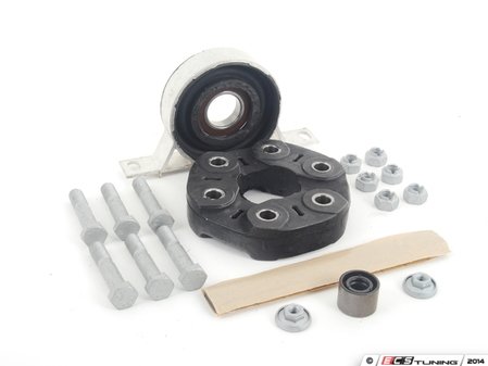 ES#2749185 - 26117511454KT - Driveshaft Overhaul Kit - With Giubo and CSB - Includes flex disc (giubo) center support bearing (csb) and required hardware for installation - Assembled By ECS - BMW