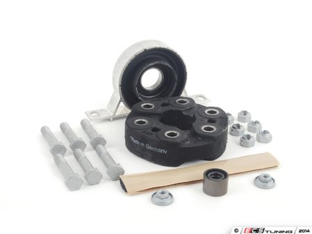ES#2749188 - 26112226527KT - Driveshaft Overhaul Kit - With Giubo and CSB - Includes flex disc (giubo) center support bearing (csb) and required hardware for installation - Assembled By ECS - BMW