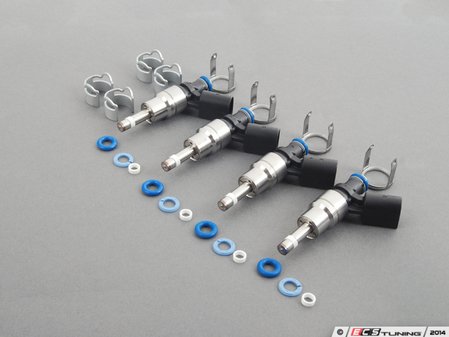 ES#2749269 - 06f906036ftlkt - Golf R Fuel Injectors and one time use hardware - Set Of Four  - (NO LONGER AVAILABLE) - Upgraded fuel injectors for FSI engines - Assembled By ECS - 