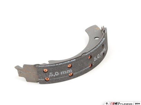 ES#60133 - 34211159588 - Rear Brake Shoe  - For vehicles equipped with rear drum brakes - Genuine BMW - BMW