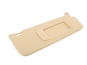 ES#2135985 - 51167252056 - Beige Sun Visor - right - Vinyl Sun visor with mirror - Genuine BMW - BMW