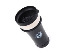ES#1876672 - 1049BK - VW Travel Tumbler - Gunmetal - (NO LONGER AVAILABLE) - Do you take your coffee to go? - DriverGear - 