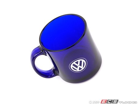ES#1876688 - 16976 - Glass Coffee Mug - Cobalt Blue - (NO LONGER AVAILABLE) - A perfect mug for a perfect day! - DriverGear - 