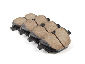 ES#2702826 - Eur1473 - Rear Euro Ceramic Brake Pad Set - Offers excellent pedal feedback, low dust, and smooth initial bite. A favorite among BMW enthusiasts. - Akebono - BMW