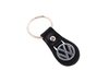 ES#1876667 - 18969 - Leather Keychain - Black - (NO LONGER AVAILABLE) - Built strong just like Volkswagen ! - DriverGear - 
