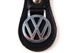 ES#1876667 - 18969 - Leather Keychain - Black - (NO LONGER AVAILABLE) - Built strong just like Volkswagen ! - DriverGear - 