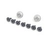 ES#2748834 - 5N0825235CKT - Belly Pan Hardware Kit - Hardware used to secure belly pan - Genuine Volkswagen Audi - Volkswagen
