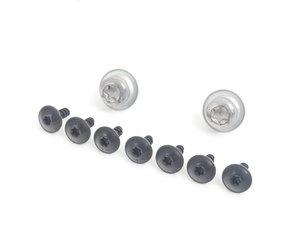 ES#2748834 - 5N0825235CKT - Belly Pan Hardware Kit - Hardware used to secure belly pan - Genuine Volkswagen Audi - Volkswagen