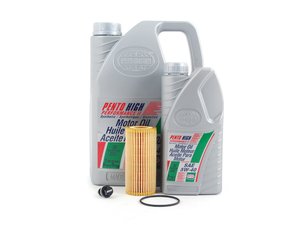 ES#2749060 - 06K115562SVCKt21 - Oil Service Kit - With ECS Magnetic Drain Plug - Includes Genuine oil filter and Pentosin oil - Assembled By ECS - Volkswagen