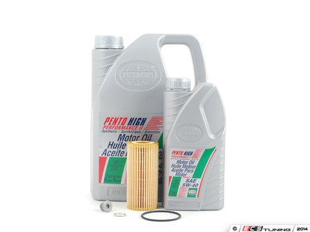 ES#2739821 - 06K115562SVCKT2 -  Oil Service Kit  - Includes Hegnst oil filter and Pentosin oil - Assembled By ECS - Volkswagen