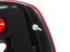 ES#9483 - fkrl351 - Sedan Tail Light Set - Crystal Clear / Red - (NO LONGER AVAILABLE) - Plug and play aftermarket tail lights with crystal clear and red lenses - FK - 