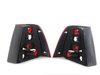 ES#9483 - fkrl351 - Sedan Tail Light Set - Crystal Clear / Red - (NO LONGER AVAILABLE) - Plug and play aftermarket tail lights with crystal clear and red lenses - FK - 