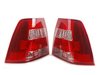 ES#9483 - fkrl351 - Sedan Tail Light Set - Crystal Clear / Red - (NO LONGER AVAILABLE) - Plug and play aftermarket tail lights with crystal clear and red lenses - FK - 