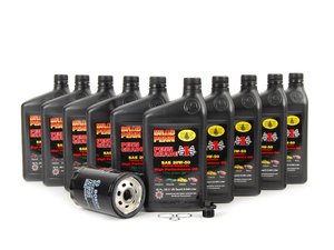 ES#2649564 - 94410720103KT6 - Penn Grade 1 Oil Service Kit (20w-50) - With ECS Magnetic Drain Plug - Includes Mann filter and Penn Grade 1 A40 Spec oil - Assembled By ECS - Porsche