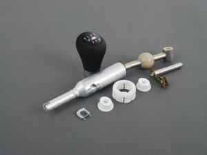 ES#2762230 - 25117546373KT3 - Short Shift Kit With ZHP Knob - 6 Speed - With short shift lever and ECS Teflon Shifter Bushing Kit - Assembled By ECS - BMW