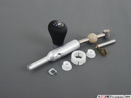 ES#2762230 - 25117546373KT3 - Short Shift Kit With ZHP Knob - 6 Speed - With short shift lever and ECS Teflon Shifter Bushing Kit - Assembled By ECS - BMW