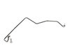 ES#275244 - 038145771L - Oil Feed Pipe - Feeds fresh oil to the turbocharger - Genuine Volkswagen Audi - Volkswagen
