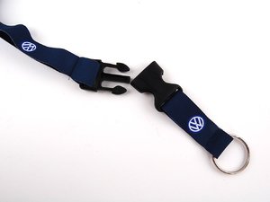 ES#1876659 - 19949 - VW Key Lanyard  - (NO LONGER AVAILABLE) - Bring Volkswagen with you wherever you go! - DriverGear - 