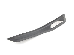 ES#2537498 - 51477289226 - Rear Door Sill Cover - Right - Features the "BMW" insignia in aluminum - Genuine BMW - BMW