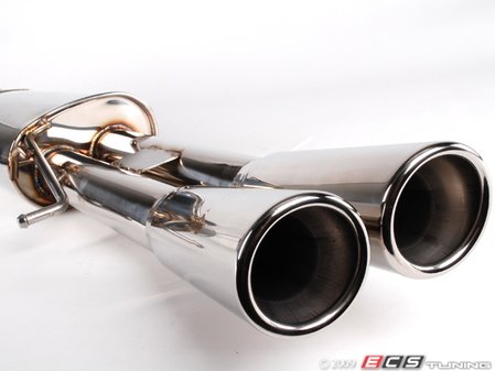 ES#429363 - 8D0071902UC - Sport Rear Muffler  - Polished stainless steel  - Genuine Volkswagen Audi - Audi