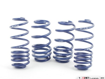 ES#11915 - 29061-1 - OE Sport Springs Set - Mild lowering for the daily driver. Average lowering of 1.0"F 1.0" R - H&R - Audi