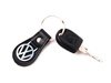ES#1876667 - 18969 - Leather Keychain - Black - (NO LONGER AVAILABLE) - Built strong just like Volkswagen ! - DriverGear - 