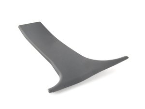 ES#113839 - 51438202611 - "B" Pillar Trim - Lower Left - Schwarz/Black, located center of vehicle on left side next to driver seat. - Genuine BMW - BMW