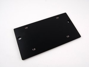 ES#438234 - 8E0827113C1P9 - License Plate Bracket - Rear - Mounts to the decklid allowing mounting of license plate - Genuine Volkswagen Audi - Audi