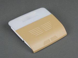 ES#256015 - 61319201630 - Interior Dome Light - Beige. Mounts in the center of the headliner - Genuine BMW - BMW