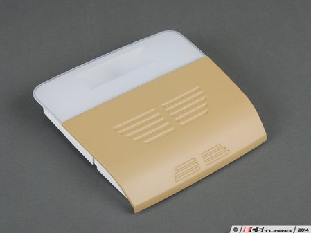 ES#256015 - 61319201630 - Interior Dome Light - Beige. Mounts in the center of the headliner - Genuine BMW - BMW