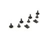 ES#1447042 - 9555048210001C - Rear Mud Flap - Left - Satin black mud flap - Genuine Porsche - Porsche