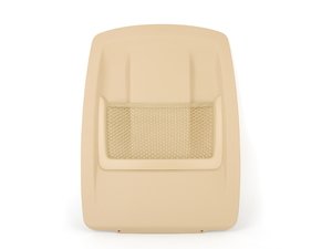 ES#145671 - 52109166910 - Rear Seat panel - Beige - Includes seat back and netting - Genuine BMW - BMW