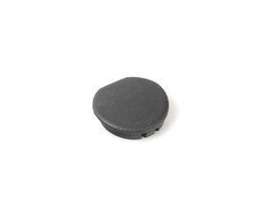 ES#298614 - 1C0863276B2QL - Console Screw Hole Cover - Priced Each - Black cover for screws in black center console - Genuine Volkswagen Audi - Volkswagen