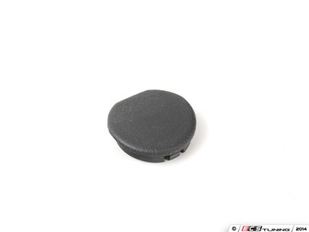 ES#298614 - 1C0863276B2QL - Console Screw Hole Cover - Priced Each - Black cover for screws in black center console - Genuine Volkswagen Audi - Volkswagen